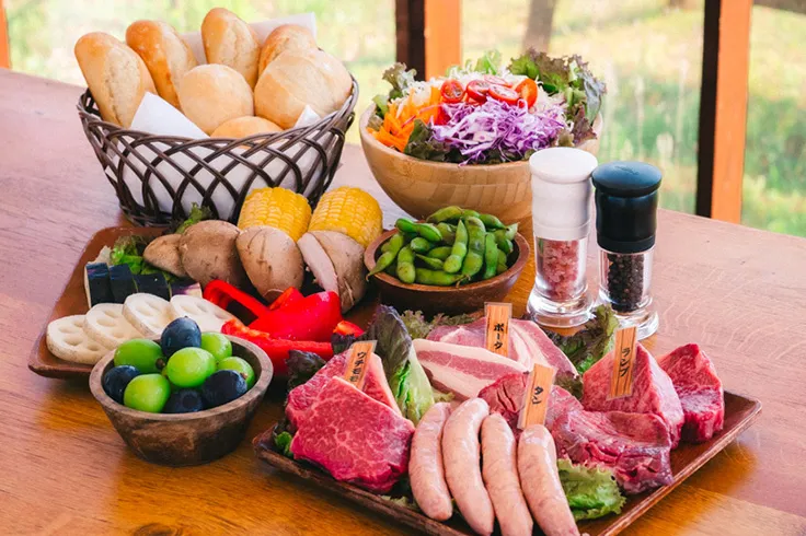 グランピングBBQ