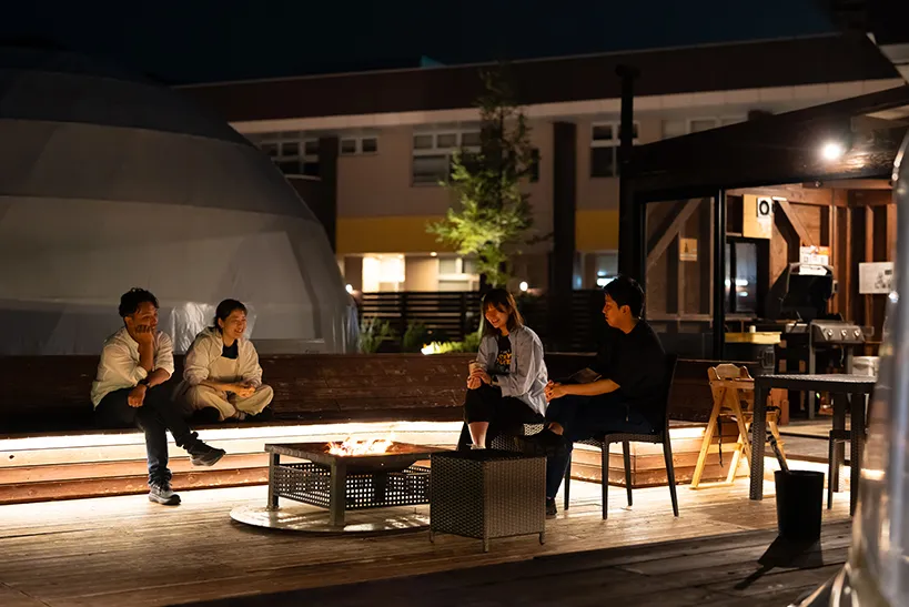 神戸天空デイグランピングイメージ写真